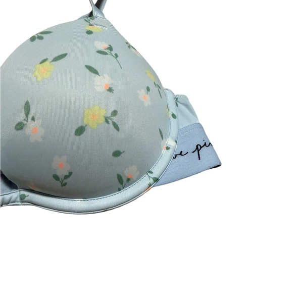 Victoria’s Secret PINK Women’s 32B Gray Padded Underwire Push-Up Bra - Picture 3 of 10